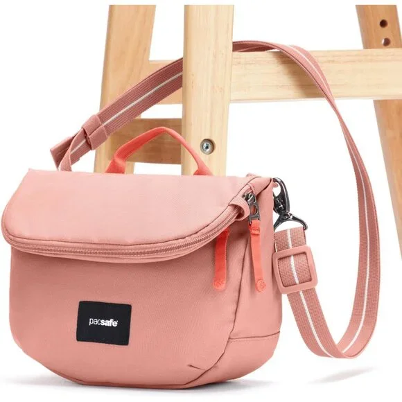 Pacsafe GO Anti-Theft Recycled Polyester Crossbody Bag, Expandable, RFID